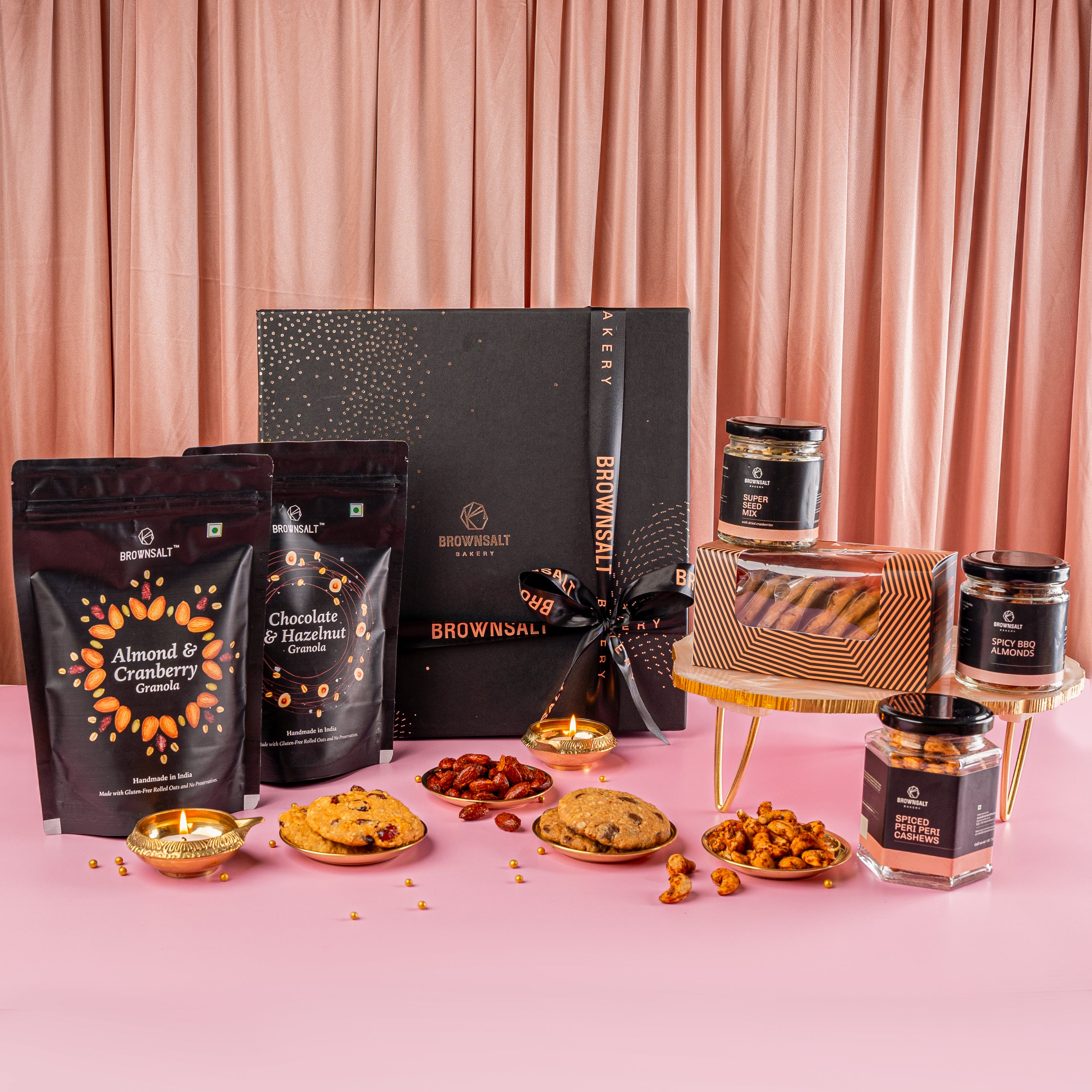 The Grand Diwali Delight Hamper - Brownsalt Bakery